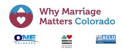 Featured image for Statewide CO Marriage Campaign Recognizes One-Year Civil Unions Anniversary, Renews Call for Full Equality