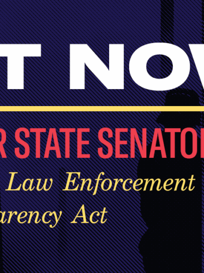 Featured image for Blog: Support the Law Enforcement Integrity and Accountability Act