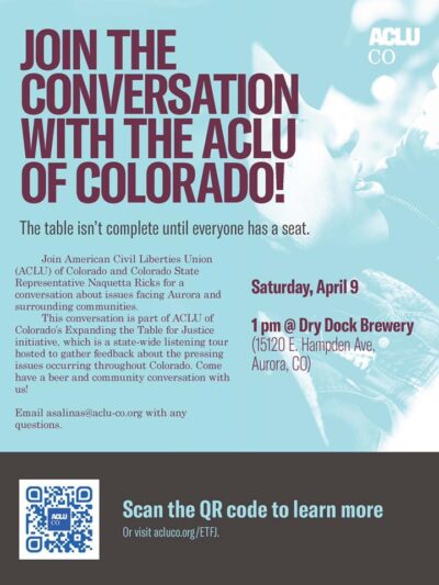 join the conversation with the aclu of colorado