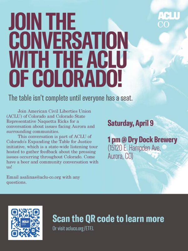 join the conversation with the aclu of colorado