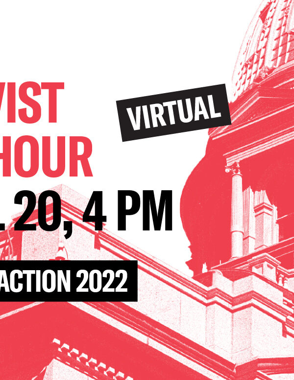 activist q&a hour april 20, 4 pm week of action 2022