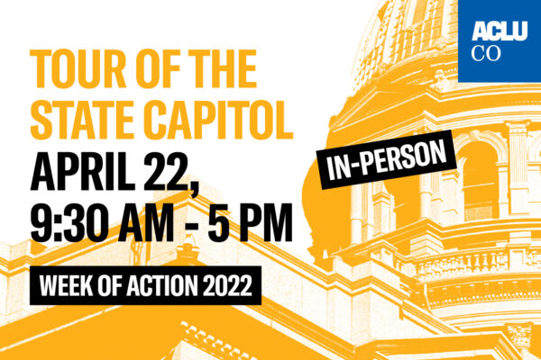 tour of the state capitol april 22 9:30 am to 5 pm week of action