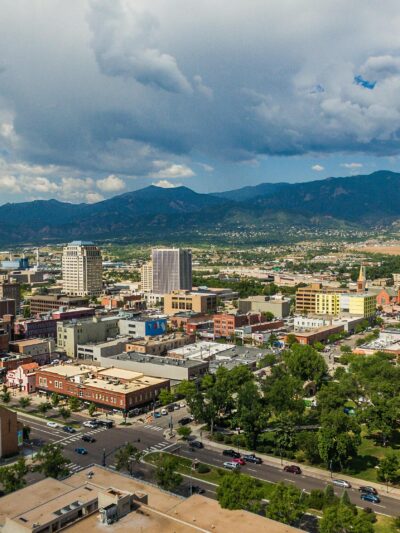 Photo of Denver from above