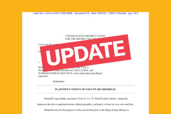 Update text over copy of complaint