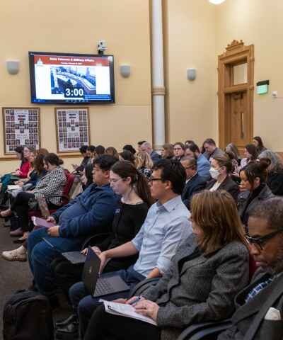 People testify in support of the Colorado Voting Rights Act