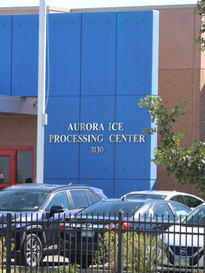 Photo of Aurora ICE Processing Center building