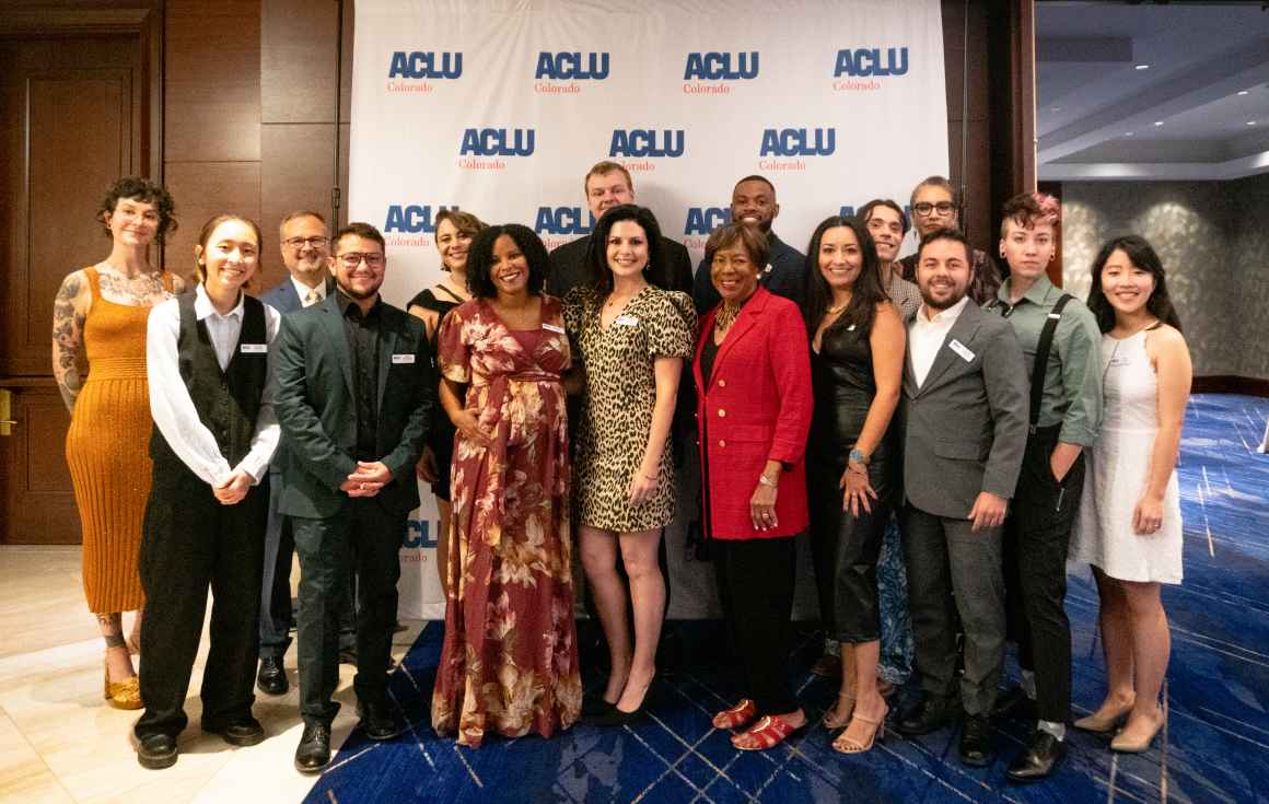 ACLU of Colorado staff at 2022 toward liberty event