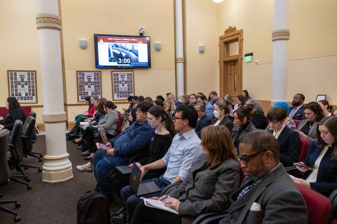 People testify in support of the Colorado Voting Rights Act