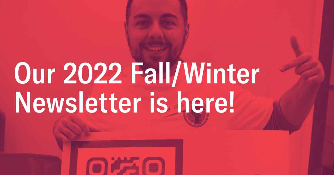 Our 2022 fall/winter newsletter is here!