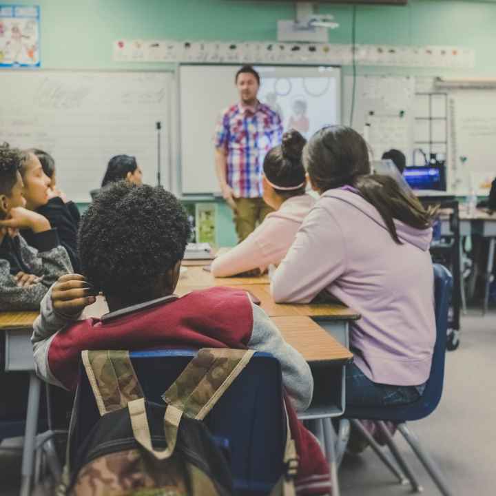 Kids in classroom
